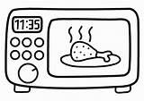 Free Oven Coloring Pages Sketch Page sketch template