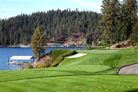 Coeur d'Alene Resort Golf: Yep, the Floating Green is Really Cool