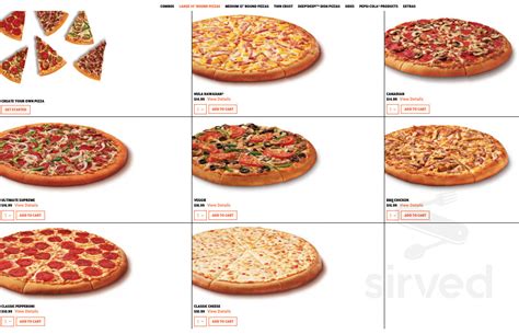 Printable Little Caesars Menu