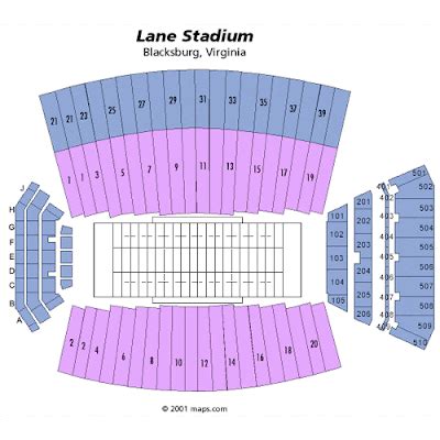 Husker Faithful Blacksburg Bound: Lane Stadium Seating Chart