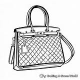 Purse Coloring Pages  Free & Printable sketch template