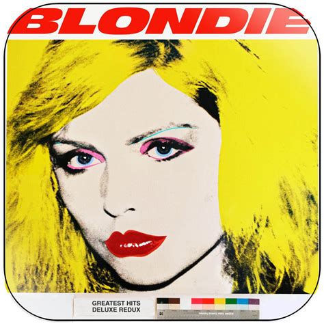 Blondie Greatest Hits Sight Sound Album Cover Sticker Album Cover Sticker