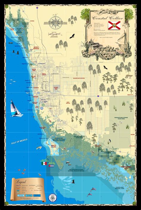 Coastal Collier | Island Map Publishing