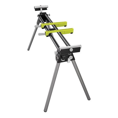 RYOBI Miter Saw Stand with Tool-Less Height Adjustment-RMS10G - The ...