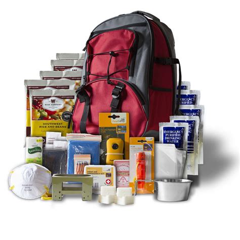 5 Day Survival Back Pack | Survival backpack, Emergency survival kit ...