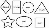 Simple Coloring Pages Shapes sketch template