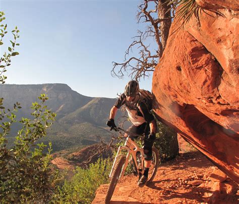 Mountain Biking Hangover Trail Loop Sedona Arizona USA