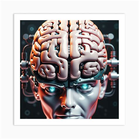 Artificial Intelligence Concept Art Print by Pat4U - Fy