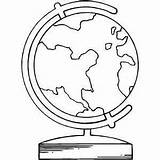 Globe Coloring Pages sketch template