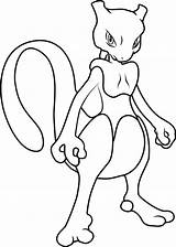 Mewtwo Coloring Page  Free Printable Pages For Kids sketch template
