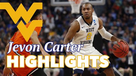 Jevon Carter West Virginia Offense Highlights Montage 2016/17 - NABC Defensive Player of the ...