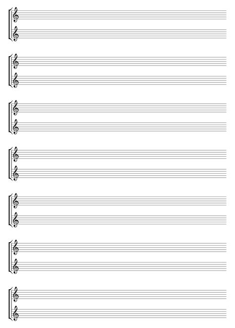 Blank Note Sheets - 10 Free PDF Printables | Printablee