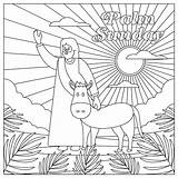 Palm Sunday School Coloring Pages Free  12 PDF Printables sketch template