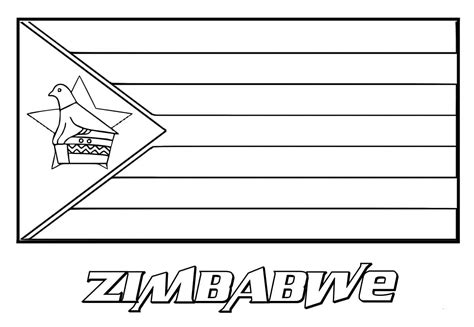 Zimbabwe coloring pages - ColoringLib