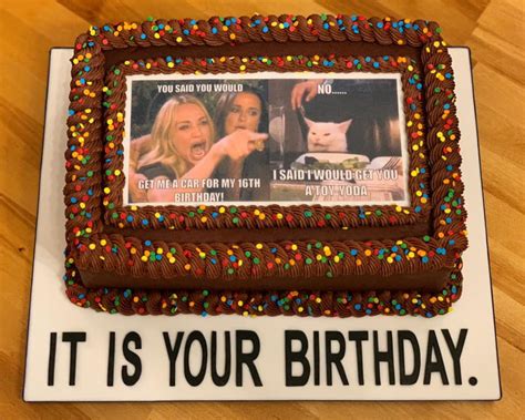 Meme-Themed Birthday Cake - CakeCentral.com