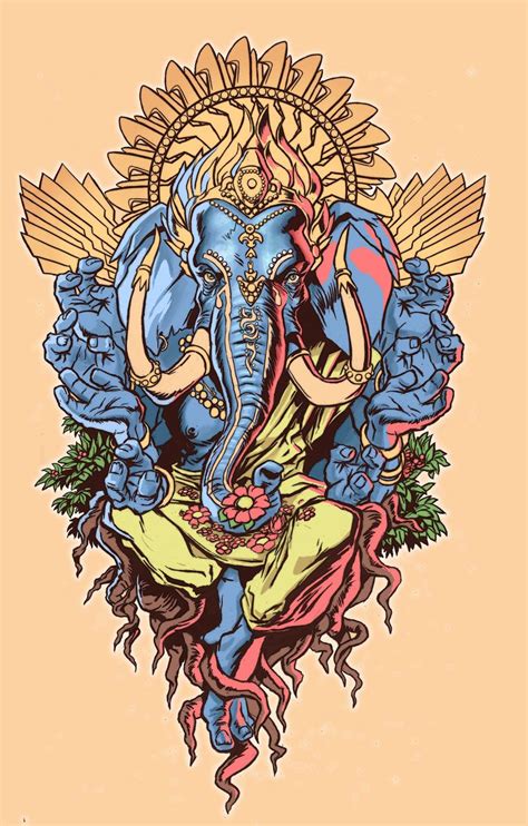 Tattoo Design by manmonkee.deviantart.com | Ganesha tattoo, Art tattoo ...