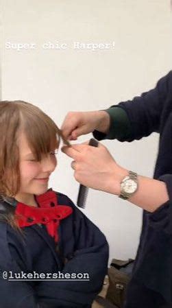 David Beckham shares gorgeous photo of daughter Harper with her new haircut | HELLO!