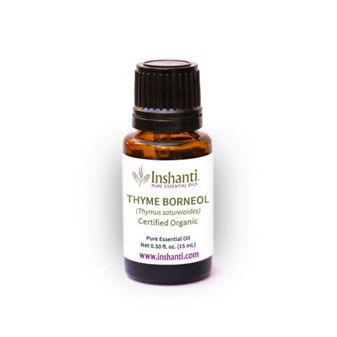 Thyme ct borneol - Inshanti - Pure Essential Oils