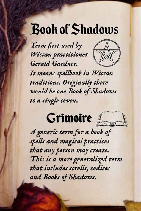 Why Book of Shadows and Grimoire are not the Same – Spells8