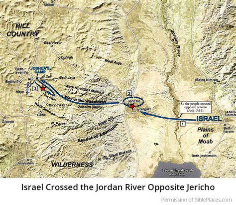 How wide and deep was the Jordan River where Israel crossed? | NeverThirsty