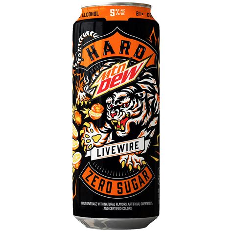 Buy Hard Mountain Dew Livewire 24 Oz Can Online | Reup Liquor