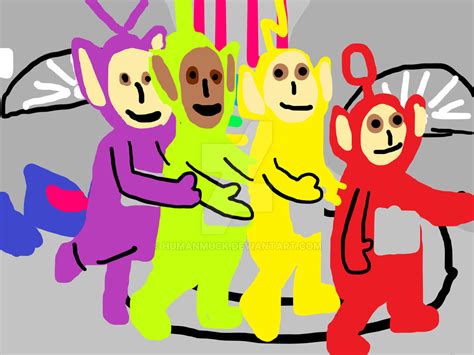 Tinky Winky Dipsy Laa-laa Po dancing by humanmuck on DeviantArt