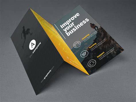 Brochure design psd templates free download - holftelevision