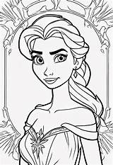6 Elsa Coloring Pages  ColorBlissart sketch template