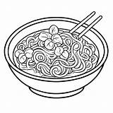 Download Coloring Page Noodles And Chopsticks Pages Online  sketch template