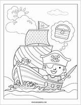 Free Printable Pirate Coloring Pages  Mombrite sketch template
