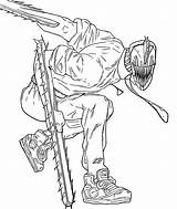 Chainsaw Man 2 Coloring Page  Free Printable Pages For Kids sketch template