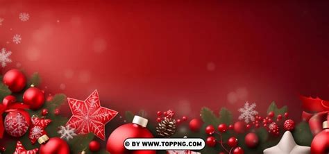 Free download | HD PNG dark red christmas baubles background - Image ID ...