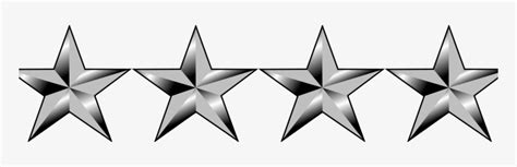 Hoteles 4 Estrellas En Florencia - 3 Star General Insignia - 760x186 PNG Download - PNGkit