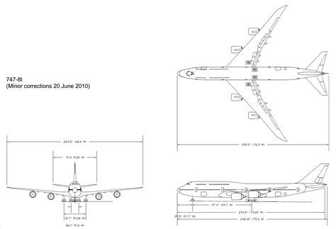Boeing 747 Blueprint