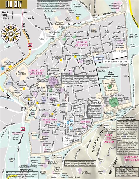 Map of Jerusalem: offline map and detailed map of Jerusalem city