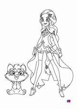 Mother Lolirock Amaru Tulamama Hellokids Coloriages Ferme Eau Poule  sketch template