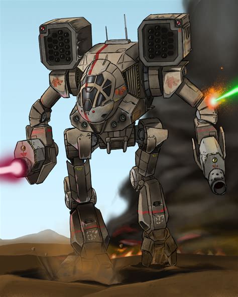 Mechwarrior - Timber Wolf by AzureChris on DeviantArt