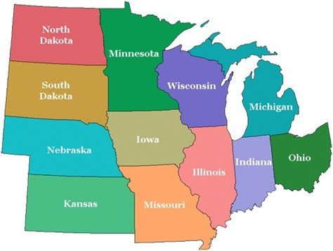 Midwestern States and Capitals | Geography - Quizizz