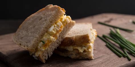 The perfect egg mayo sandwich recipe - Great British Chefs