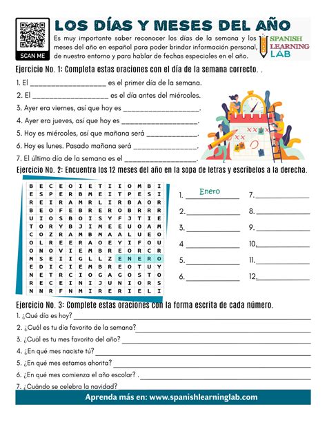 Ejercicios De Dias Y Meses Del Ano Para Primero De Primaria – NBKomputer