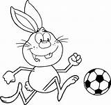 Rabbit Coloring Page sketch template