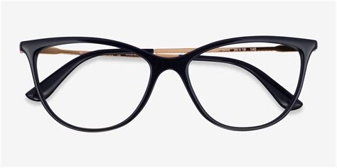 Vogue Eyewear VO5239 - Cat Eye Black Frame Glasses For Women | Eyebuydirect