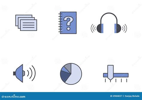 Icons Vector Format stock vector. Illustration of help - 4984837