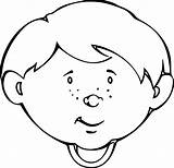 Coloring Smiley Face sketch template