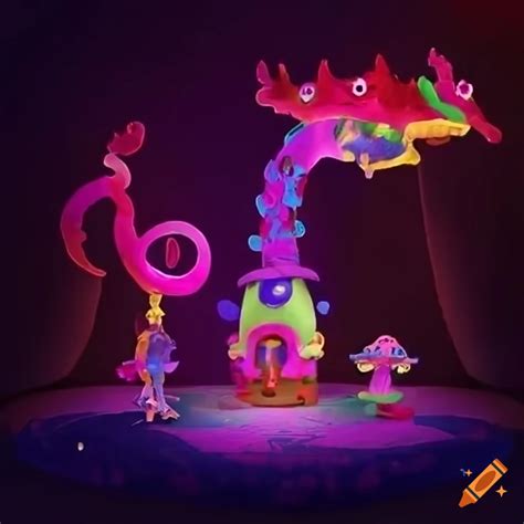 Digital art of zooble the amazing circus on Craiyon