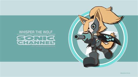 Whisper The Wolf - Sonic Channel 2018 Style by Bakahorus on DeviantArt