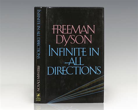 Infinite in All Directions Freeman Dyson First Edition Signed Rare