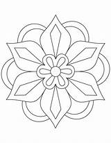Free Rangoli Printable Coloring Pages sketch template