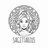 Astrology Coloring Pages For Adults sketch template
