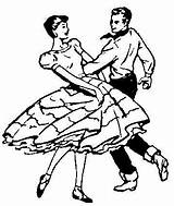 colouring Pages square dancing  Clip Art Library sketch template